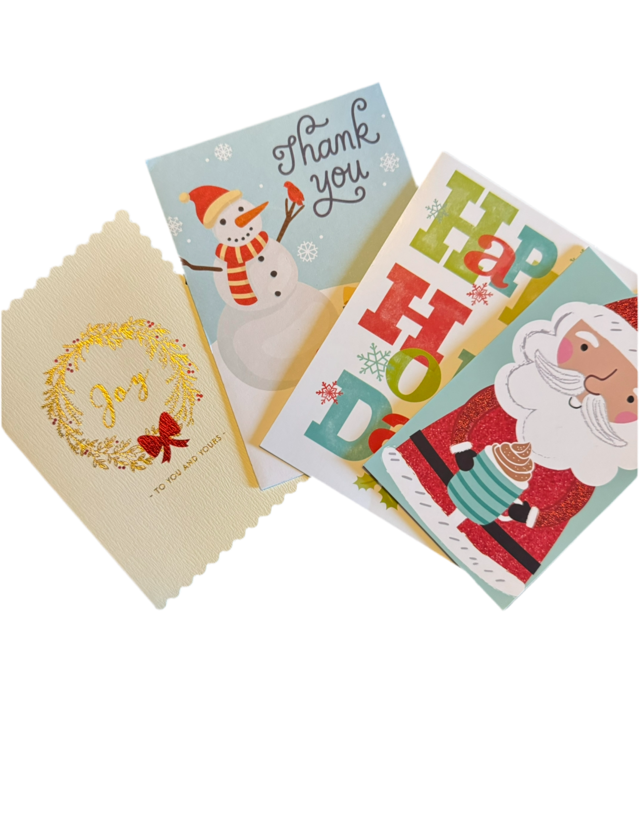 Tarjetas de regalo navideñas