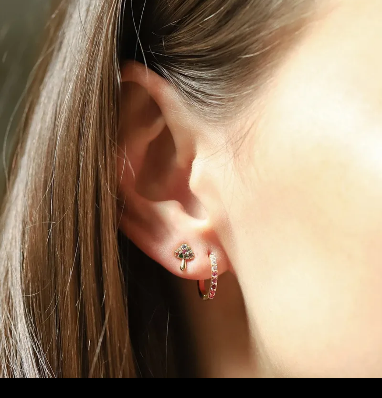 Mushrooms studs