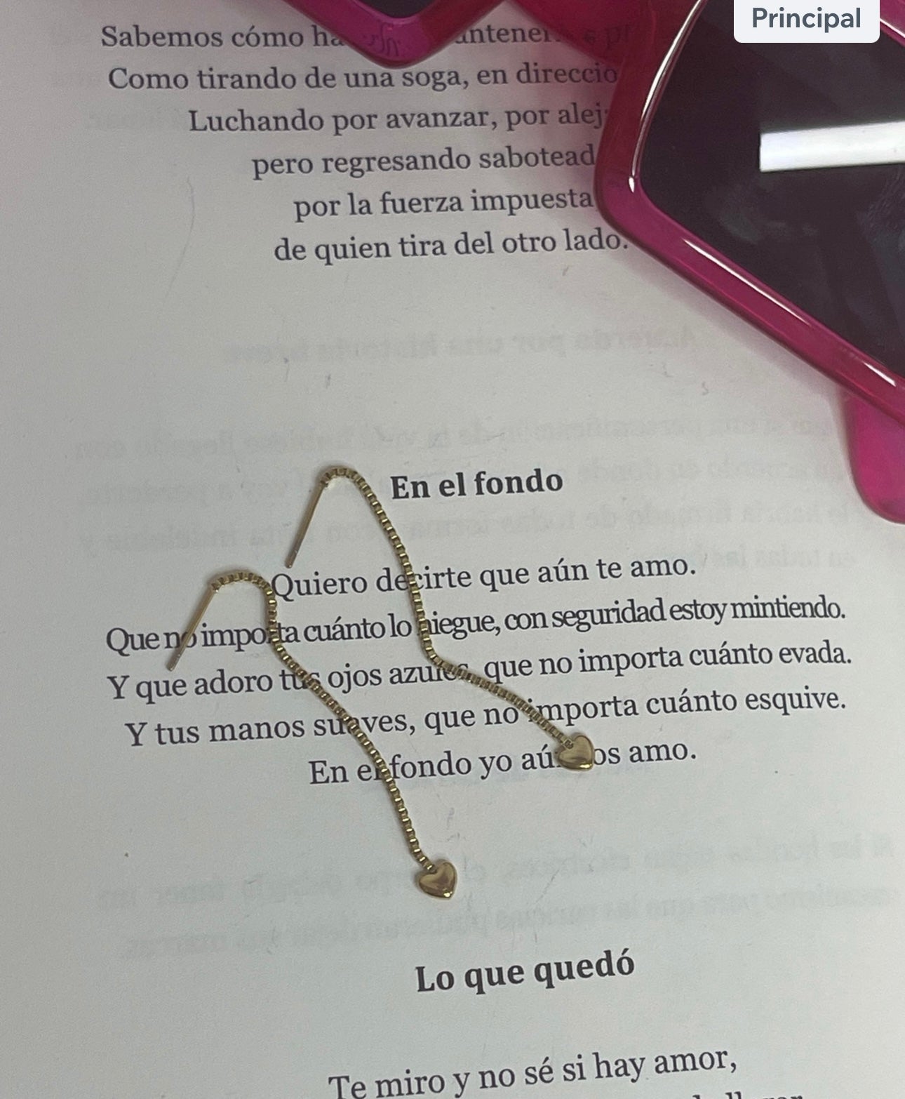 Confianza drop earrings