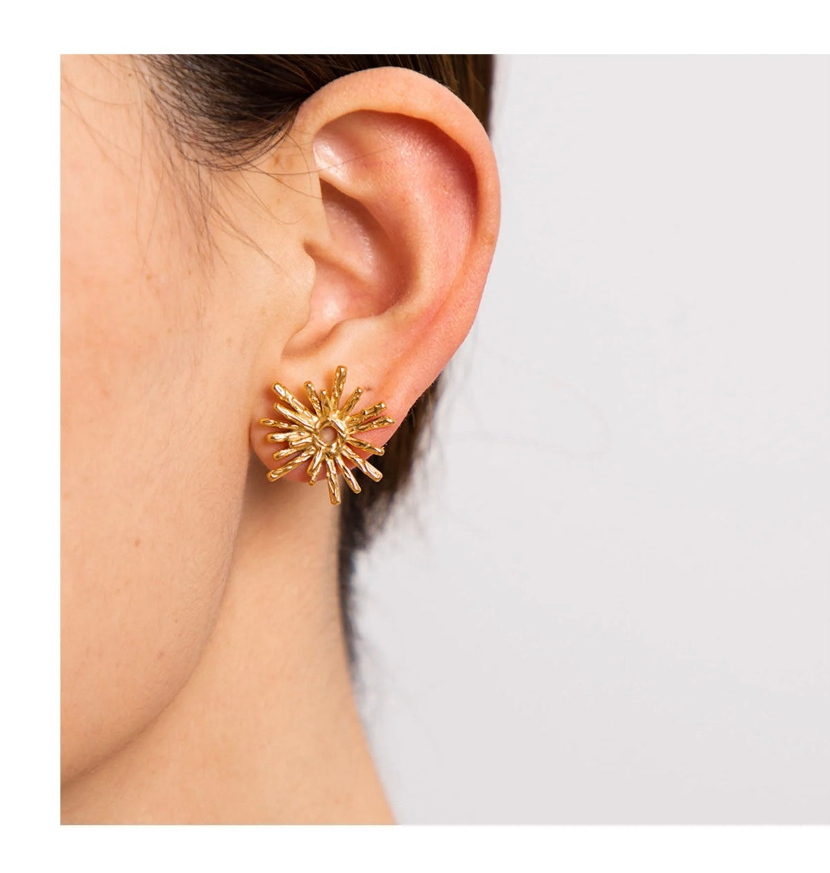 Sun earrings